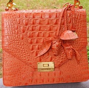 NWOT Brahmin BEAUTIFUL RARE!! OPHELIA with ROSES Shoulder Bag